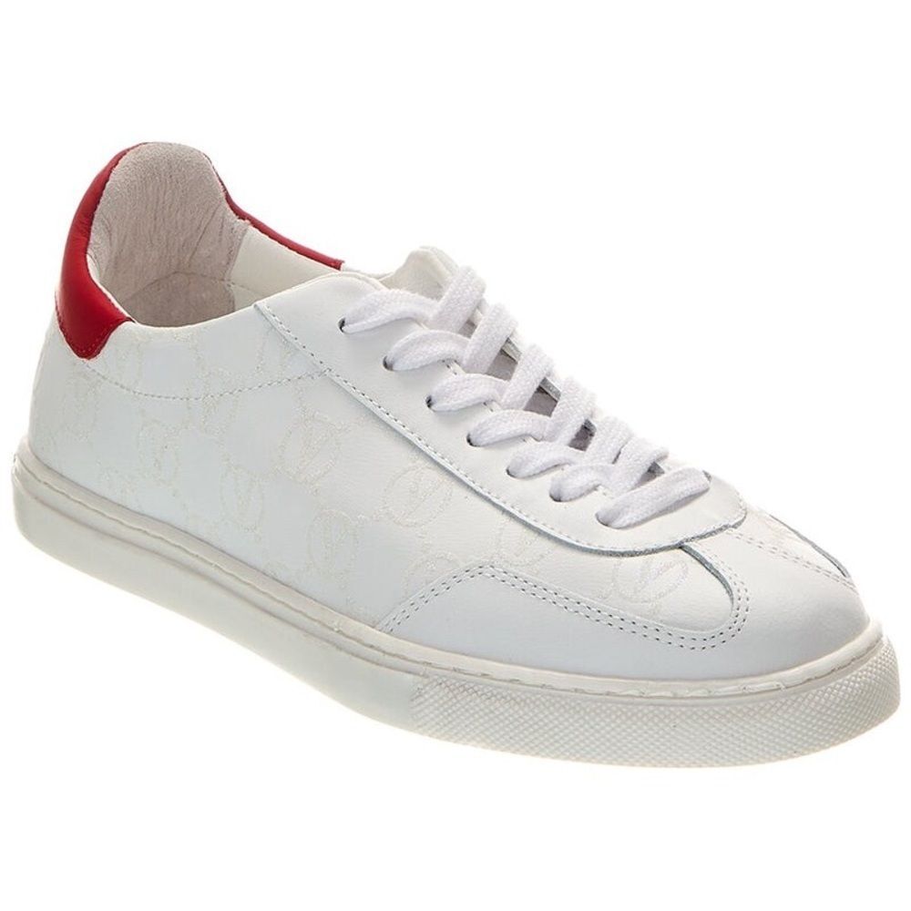 Worn once! VALENTINO BY MARIO VALENTINO GIUDITTA LEATHER SNEAKER